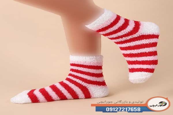 چگونگی تهیه جوراب حوله ای دخترانه، بچه‌گانه و زنانه